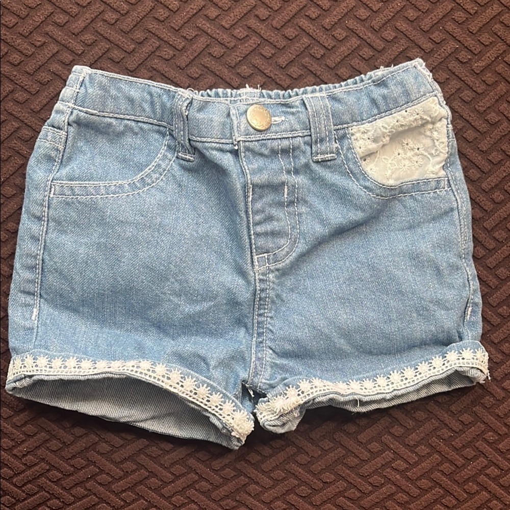 Koala Kids Blue and White Casual Shorts